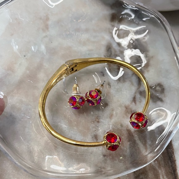 BEAUTIFUL ♠️ Kate Spade ♠️ Bracelet and Earring Set - Picture 2 of 3